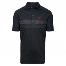 Поло Chicago Bulls Levelwear Black Mason Insignia Core