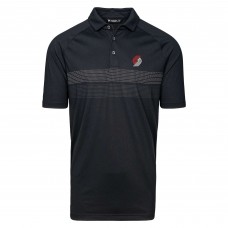 Поло Portland Trail Blazers Levelwear Mason Insignia Core - Black