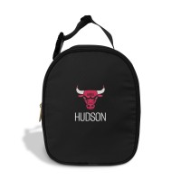 Chicago Bulls Chad & Jake Black Personalized Insulated Lunchbox