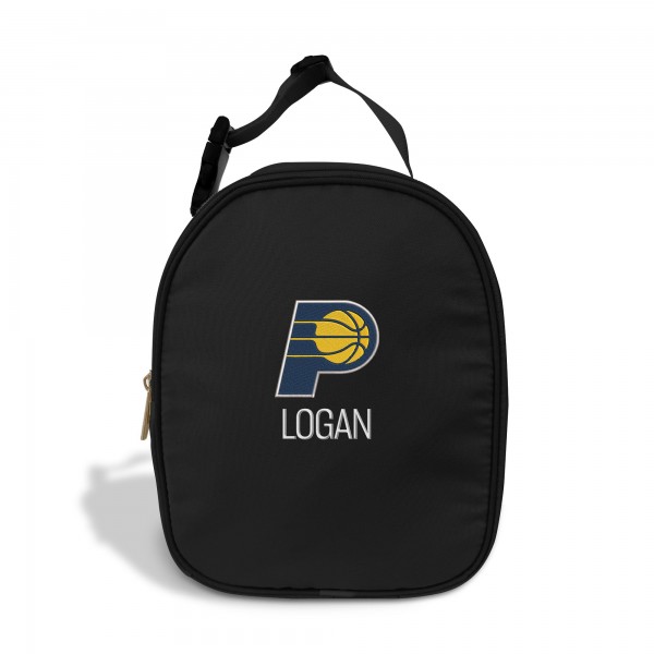 Indiana Pacers Chad & Jake Personalized Insulated Lunchbox - Black