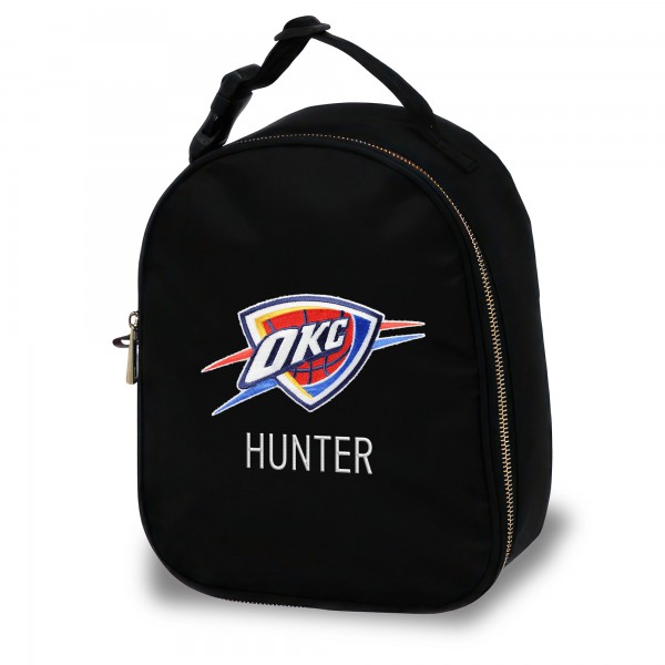 Oklahoma City Thunder Chad & Jake Black Personalized Insulated Lunchbox