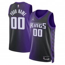 Игровая форма  Sacramento Kings Jordan Brand Unisex Swingman Custom - Statement Edition - Purple