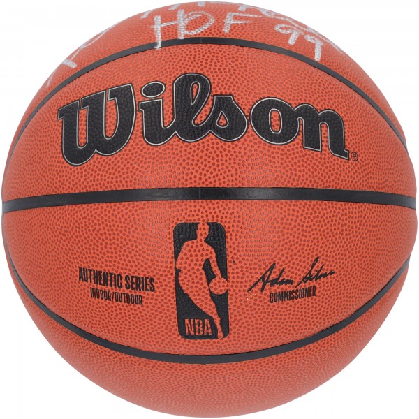 Мяч Kevin McHale Boston Celtics Autographed Fanatics Authentic Wilson Replica with 'HOF 99' Inscription