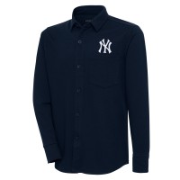 Рубашка New York Yankees Antigua Steamer - Navy
