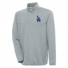 Кофта на кнопках Los Angeles Dodgers Antigua Steamer - Gray