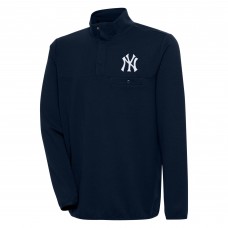 Кофта на кнопках New York Yankees Antigua Steamer - Navy