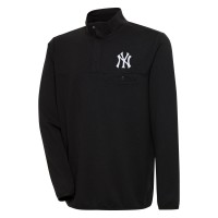 Кофта на кнопках New York Yankees Antigua Steamer - Black