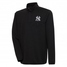 Кофта на кнопках New York Yankees Antigua Steamer - Black