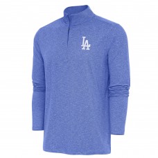 Кофта на короткой молнии Los Angeles Dodgers Antigua Hunk - Heather Royal