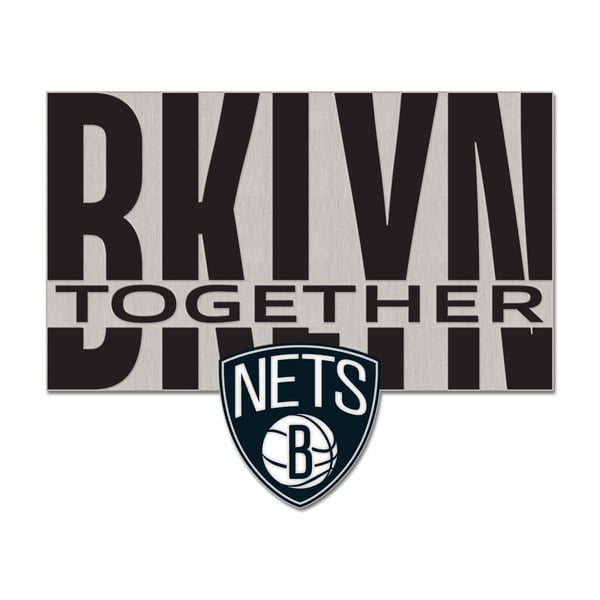 Brooklyn Nets WinCraft Slogan Collector Pin