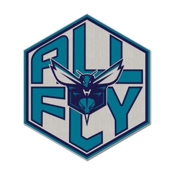 Charlotte Hornets WinCraft Slogan Collector Pin
