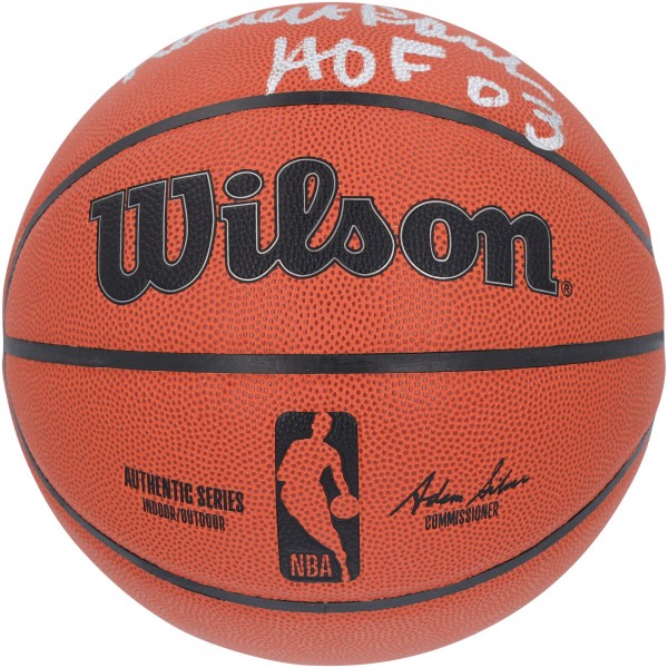 Мяч Robert Parish Boston Celtics Autographed Fanatics Authentic Wilson Replica with 'HOF 03' Inscription