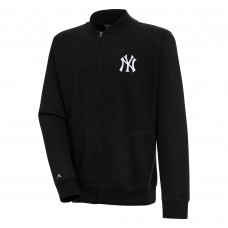 Кофта на молнии New York Yankees Antigua Victory - Black