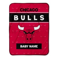 Именное детское одеяло Chicago Bulls 30 x 40 Baby
