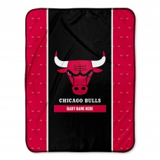 Именное детское одеяло Chicago Bulls 30 x 40 Baby