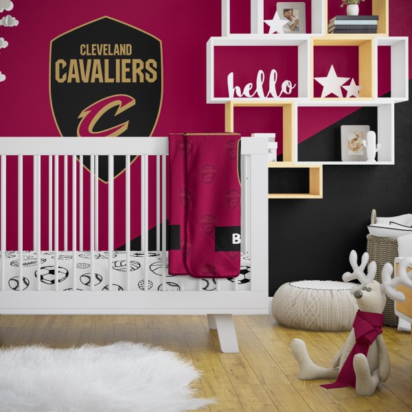 Именное детское одеяло Cleveland Cavaliers 30 x 40 Baby