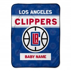 Именное детское одеяло LA Clippers 30 x 40 Baby