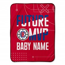 Именное детское одеяло LA Clippers 30 x 40 Baby