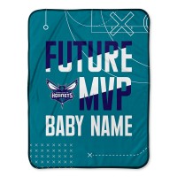 Именное детское одеяло Charlotte Hornets 30 x 40 Baby