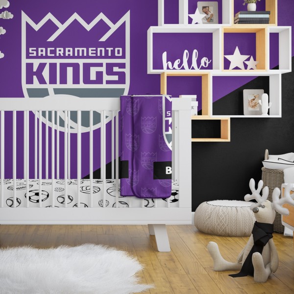 Именное детское одеяло Sacramento Kings 30 x 40 Baby