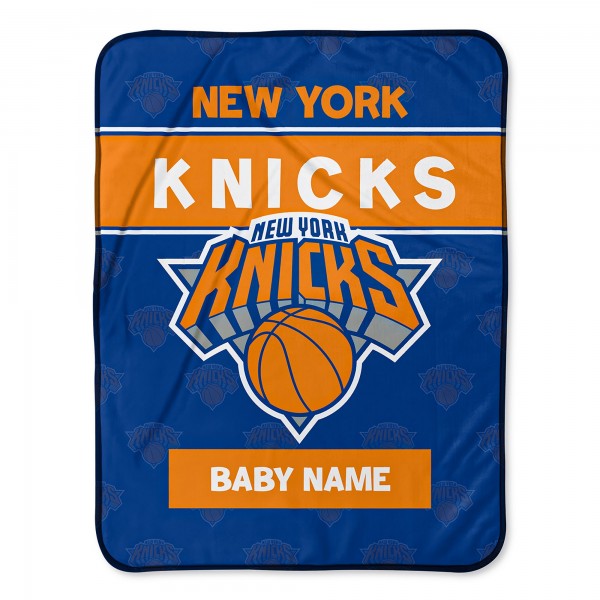 Именное детское одеяло New York Knicks 30 x 40 Baby