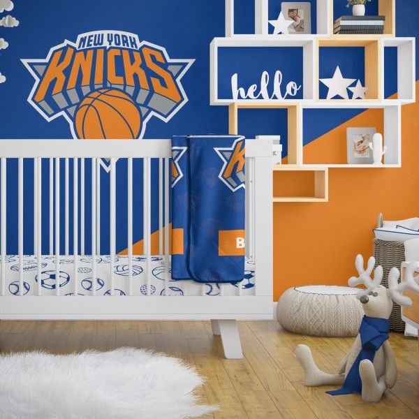 Именное детское одеяло New York Knicks 30 x 40 Baby