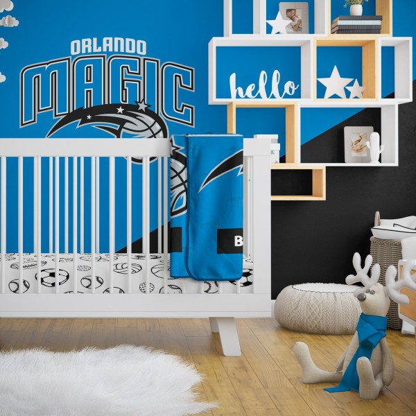 Именное детское одеяло Orlando Magic 30 x 40 Baby