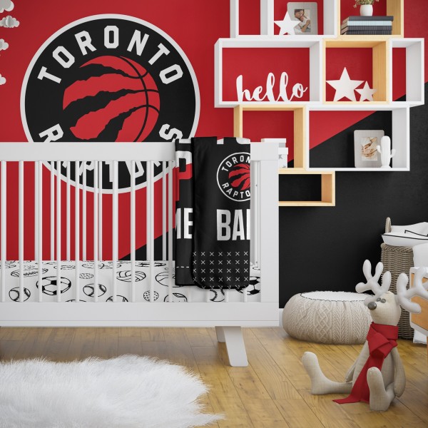 Именное детское одеяло Toronto Raptors 30 x 40 Baby