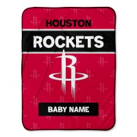 Именное детское одеяло Houston Rockets 30 x 40 Baby