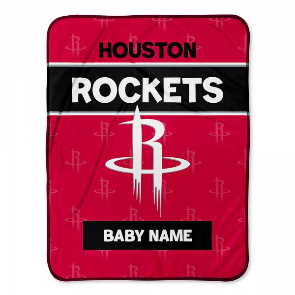 Именное детское одеяло Houston Rockets 30 x 40 Baby