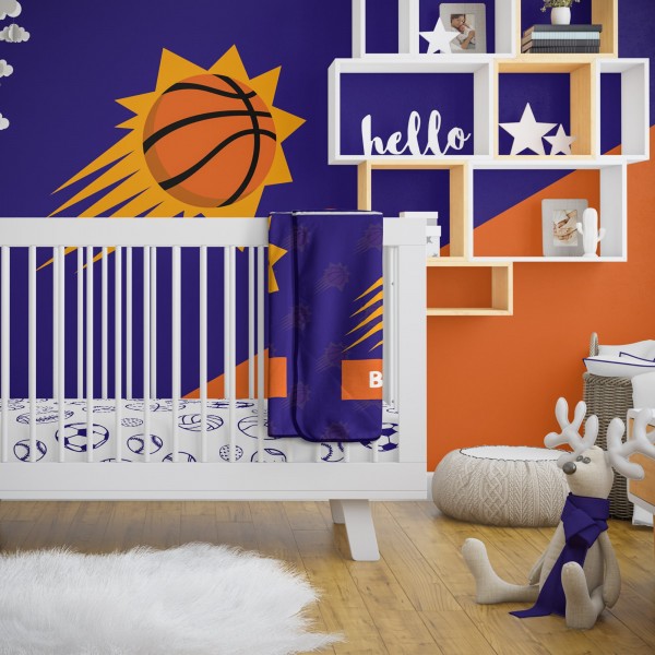 Именное детское одеяло Phoenix Suns 30 x 40 Baby