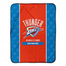 Именное детское одеяло Oklahoma City Thunder 30 x 40 Baby
