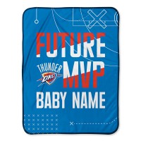 Именное детское одеяло Oklahoma City Thunder 30 x 40 Baby