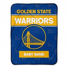 Именное детское одеяло Golden State Warriors 30 x 40 Baby
