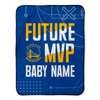 Именное детское одеяло Golden State Warriors 30 x 40 Baby
