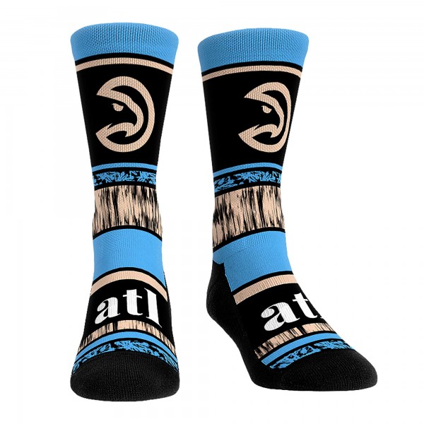 Три пары носков Atlanta Hawks Rock Em Unisex 2023/24 City Edition