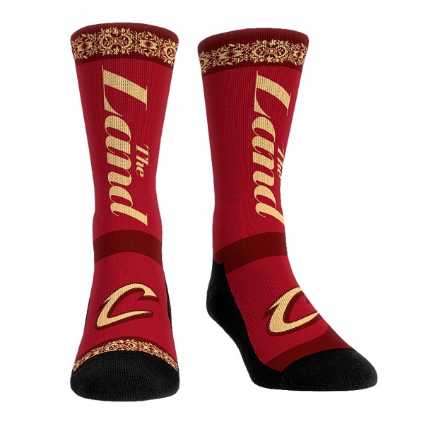 Три пары носков Cleveland Cavaliers Rock Em Unisex 2023/24 City Edition
