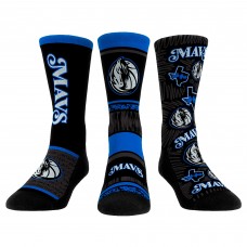 Три пары носков Dallas Mavericks Rock Em Unisex 2023/24 City Edition