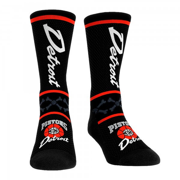 Три пары носков Detroit Pistons Rock Em Unisex 2023/24 City Edition