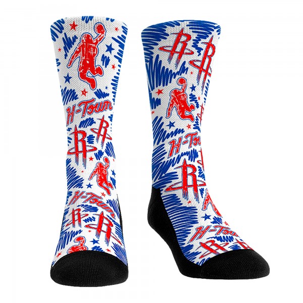 Три пары носков Houston Rockets Rock Em Unisex 2023/24 City Edition