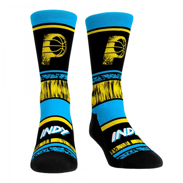 Три пары носков Indiana Pacers Rock Em Unisex 2023/24 City Edition