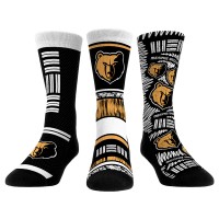 Три пары носков Memphis Grizzlies Rock Em Unisex 2023/24 City Edition