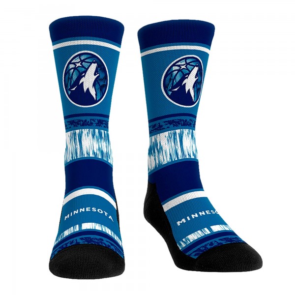 Три пары носков Minnesota Timberwolves Rock Em Unisex 2023/24 City Edition