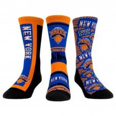 Три пары носков New York Knicks Rock Em Unisex 2023/24 City Edition