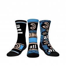 Три пары носков Atlanta Hawks Rock Em Socks Youth 2023/24 City Edition