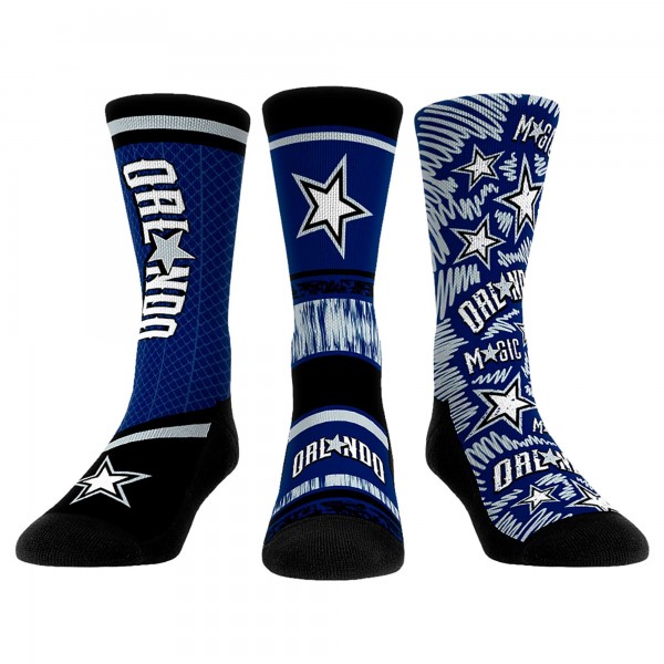 Три пары носков Orlando Magic Rock Em Unisex 2023/24 City Edition