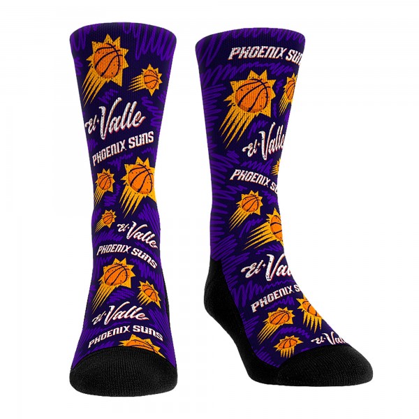 Три пары носков Phoenix Suns Rock Em Unisex 2023/24 City Edition
