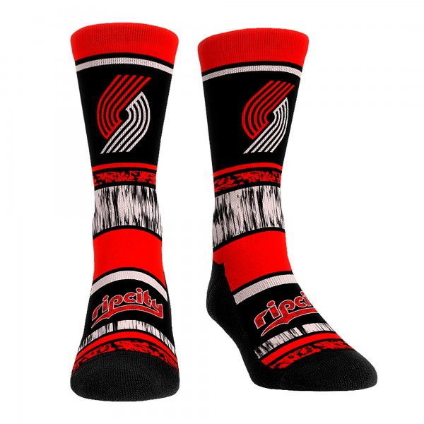 Три пары носков Portland Trail Blazers Rock Em Unisex 2023/24 City Edition