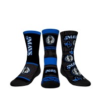 Три пары носков Dallas Mavericks Rock Em Socks Youth 2023/24 City Edition
