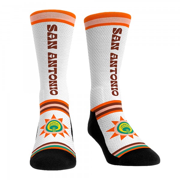Три пары носков San Antonio Spurs Rock Em Unisex 2023/24 City Edition